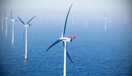 wind turbine in ocean