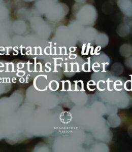 StrengthsFinder theme of Connectedness® FB