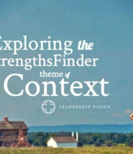 StrengthsFinder theme of Context® FB