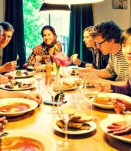 StrengthsFinder Theme of includer® at dinner table