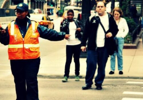 traffic cop with StrengthsFinder theme of Responsibility