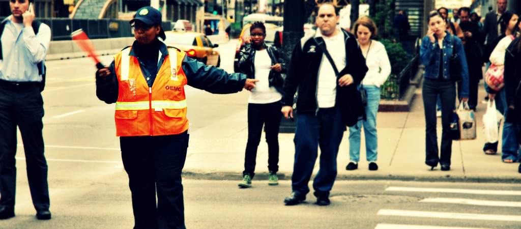 traffic cop with StrengthsFinder theme of Responsibility