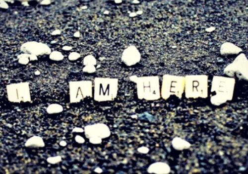 I am here featured