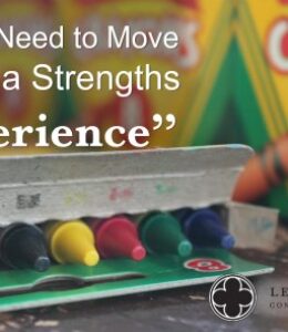 strengths experience box of crayons