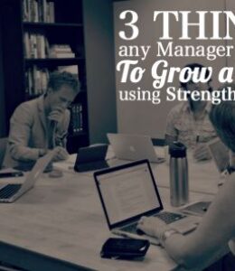 grow a team using StrenthsFinder