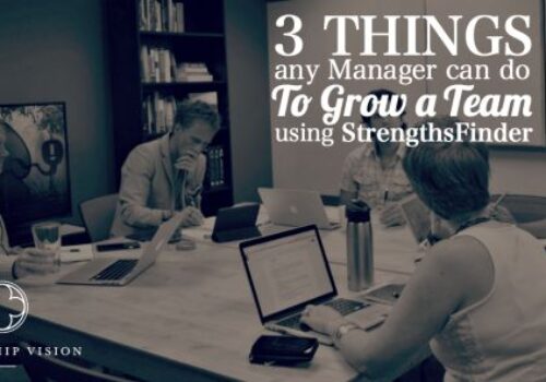 grow a team using StrenthsFinder