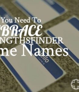 StrengthsFinder theme names FB