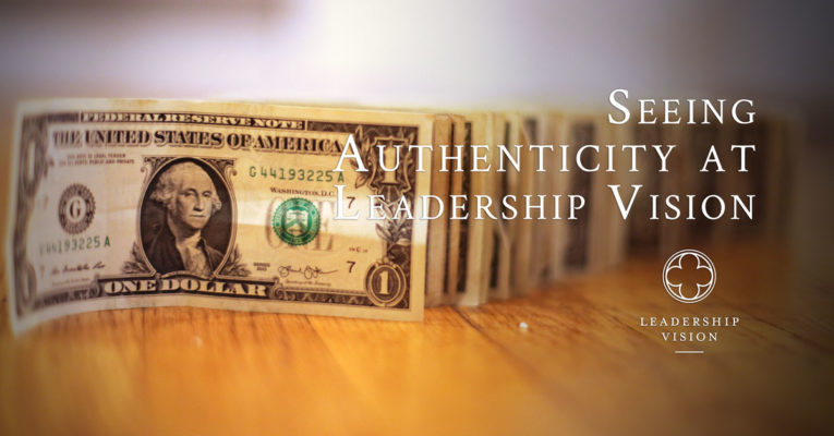 authenticity at Leadership Vision
