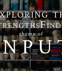 StrengthsFinder theme of Input®