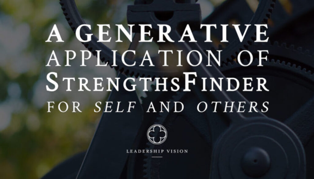 application of StrengthsFinder