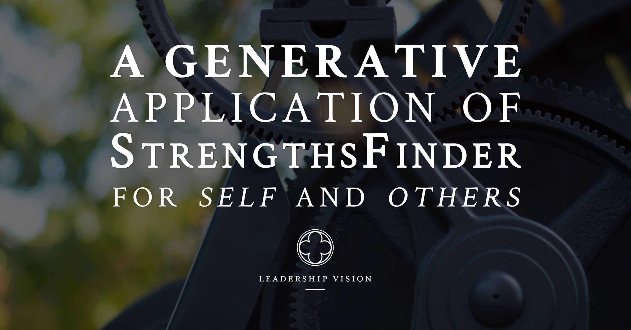 application of StrengthsFinder