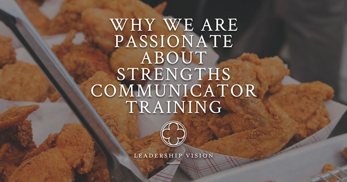 passionate about strengths communicator training