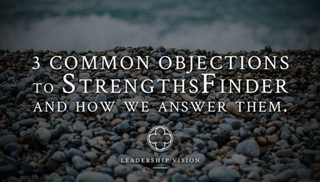 objections to StrengthsFinder