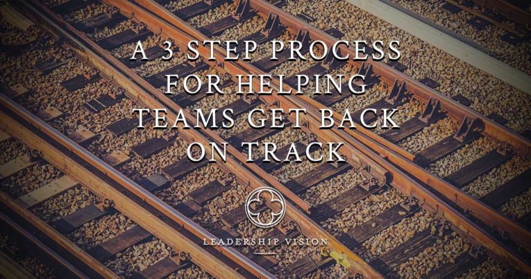 A 3 Step Process for Helping Teams Get Back on Track