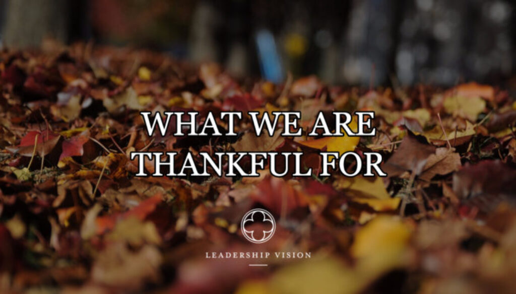 what we are thankful for FB