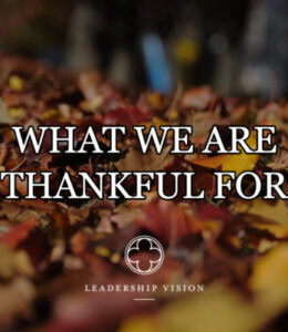 what we are thankful for FB