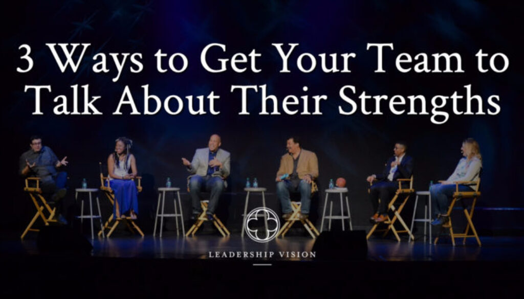 team talk about strength