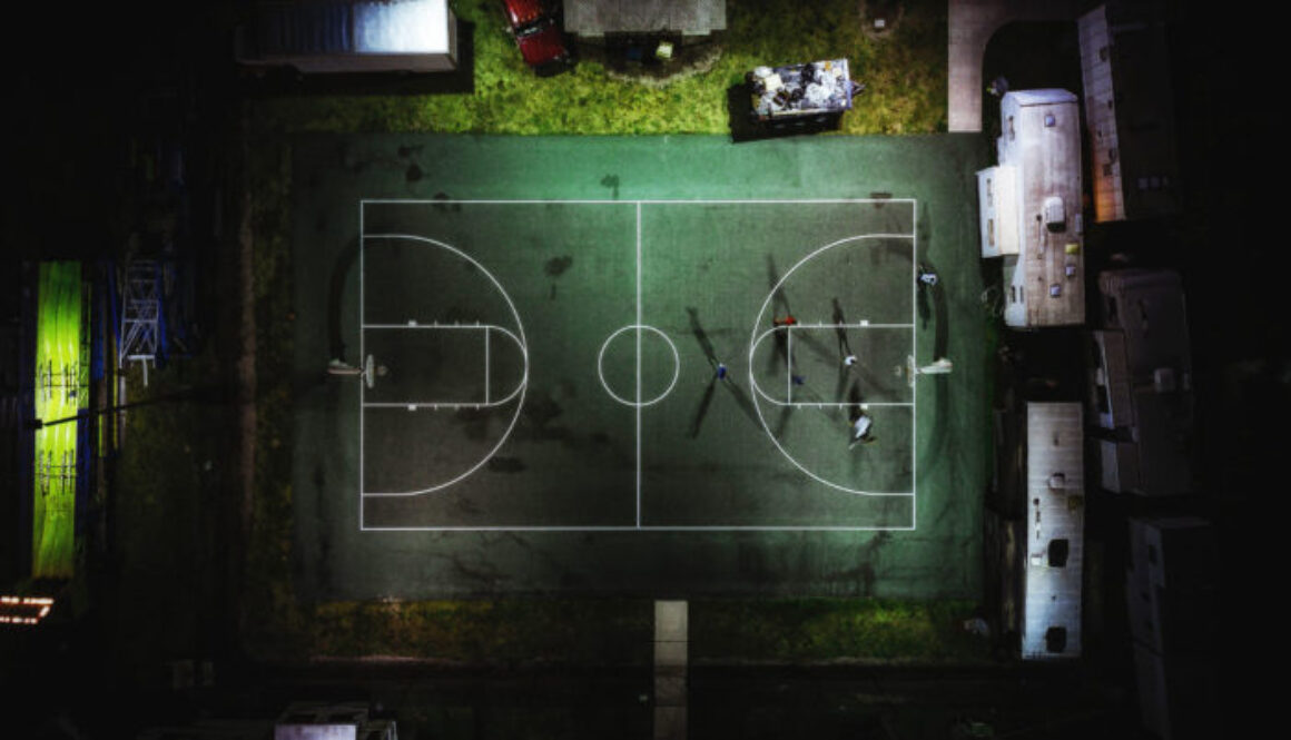 Baseketball Court Comparing Competition