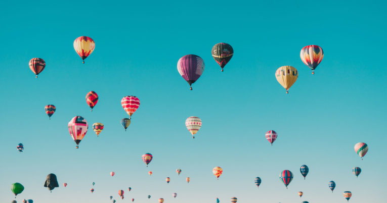 diversity hot air balloons