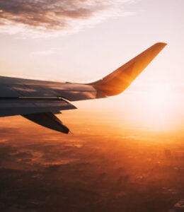 work airplane sky