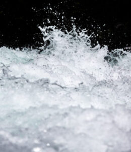 crashing water