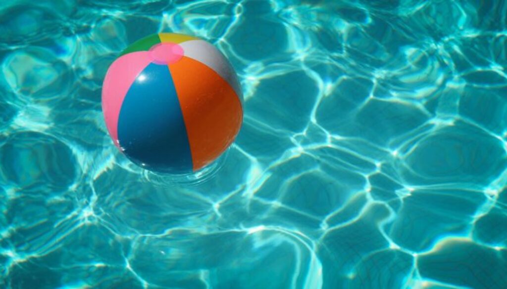 beach-ball-in-a-pool