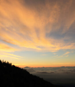sky with clouds emotional health