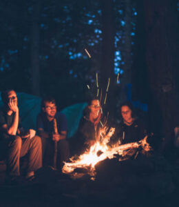 sitting-around-the-fire-talking