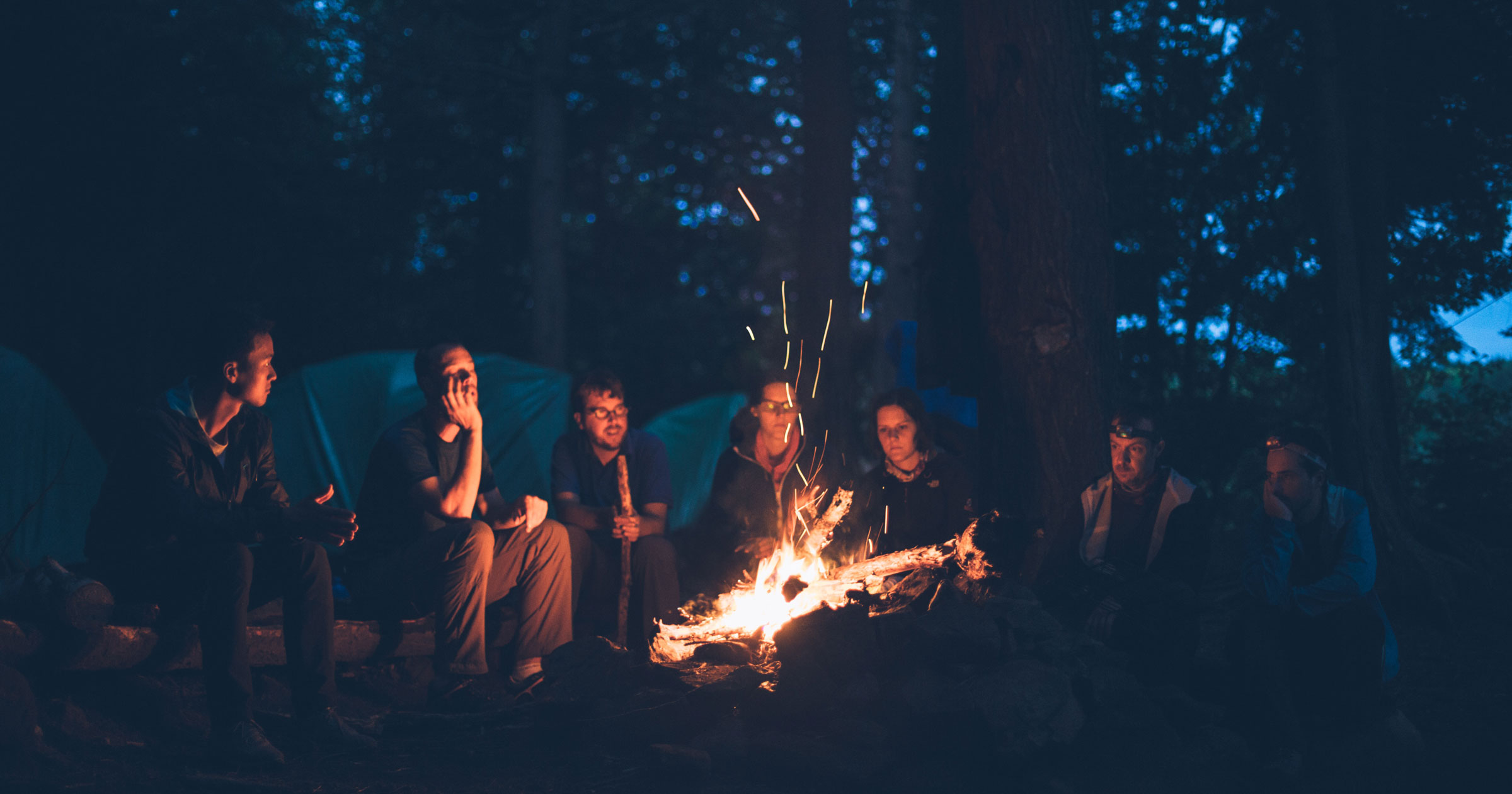 sitting-around-the-fire-talking