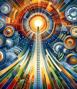 Visualizing Strengths: A Journey Through AI-Generated Landscapes of Human Motivation